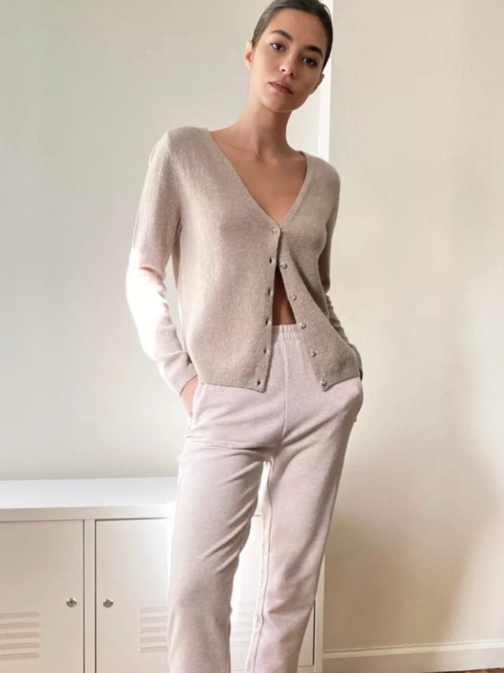 The group Babaton new lounge cardigan